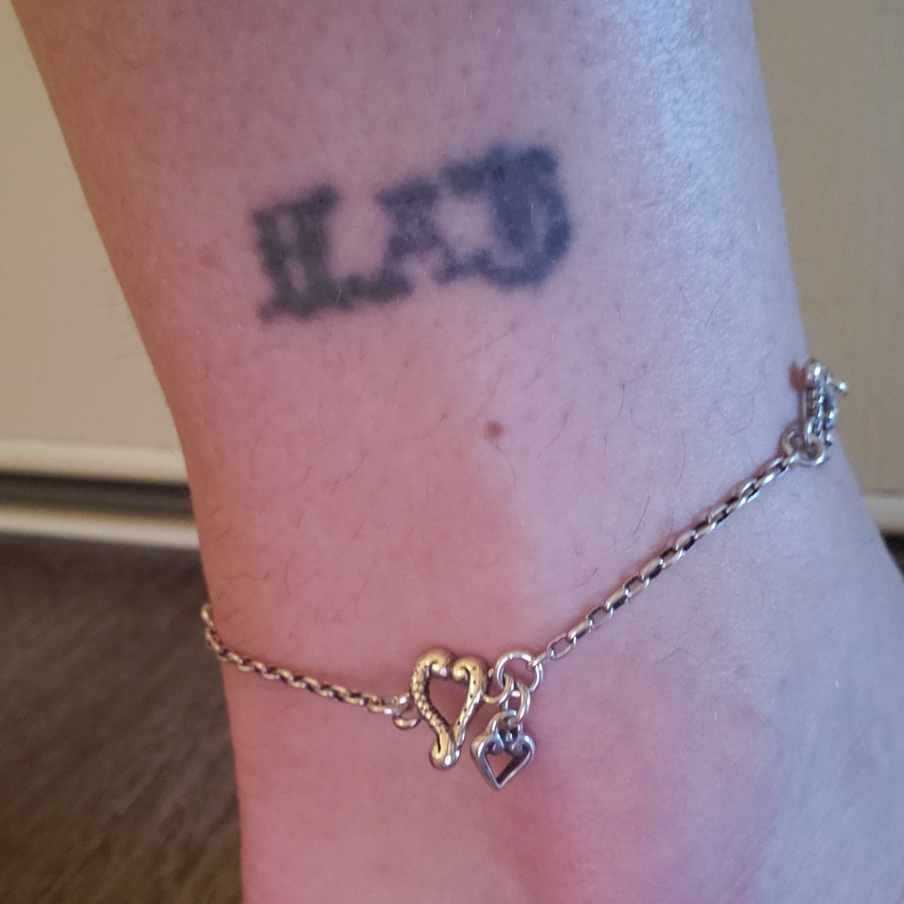 Brighton Open Heart Anklet